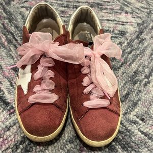 Golden goose pink suede superstar sneakers 36